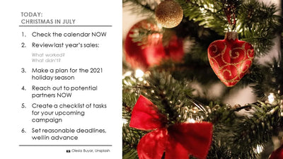 MME2107 July Holiday Campaign Planning